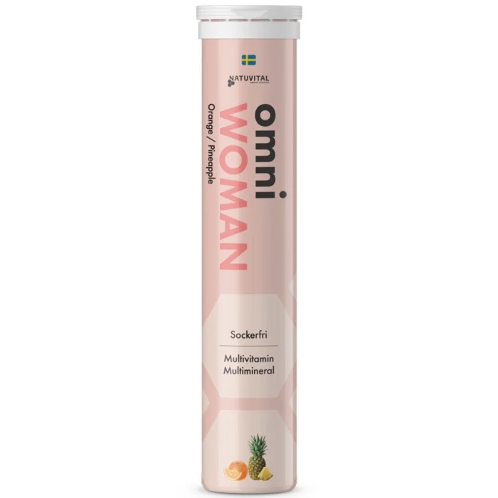 Omni Woman Multivitamin Orange & Pinapple 20 st