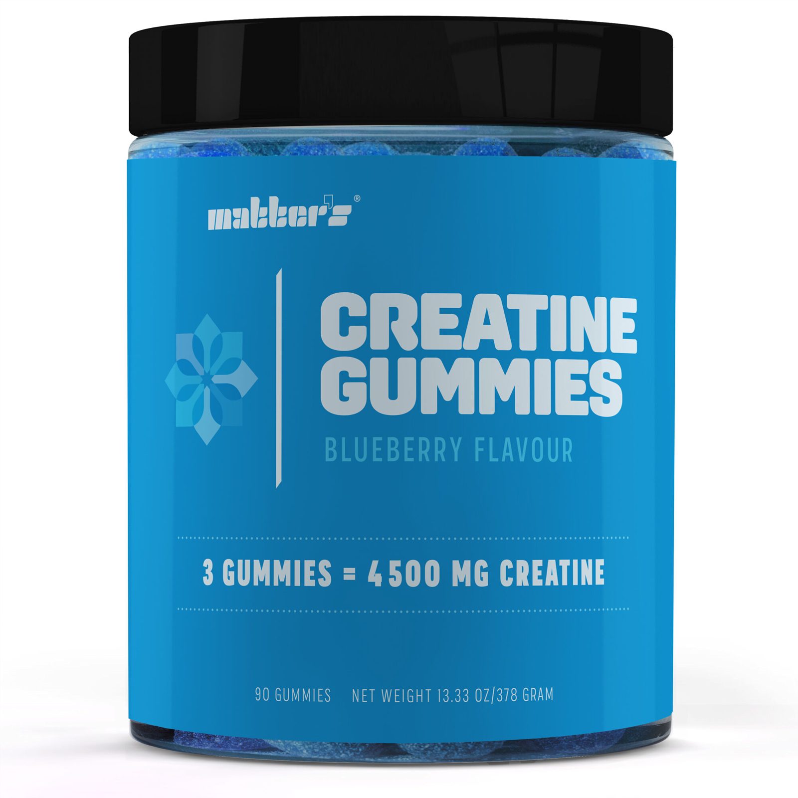 Matters Creatine 4500 mg, Blåbär, 90 Gummies