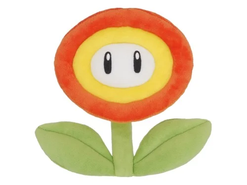 1UP Nintendo Together Plush Super Mario Fire Flower - 18cm, bild 3