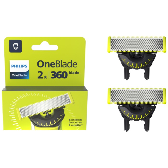 Philips QP420/50 OneBlade 360 ersättningsblad, 2 st, bild 3