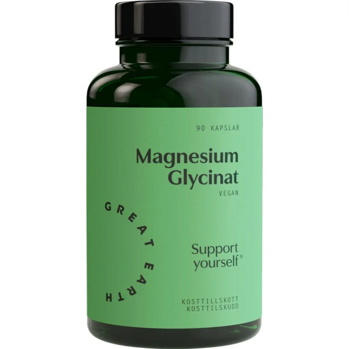 Great Earth Magnesiumglycinat 90 st