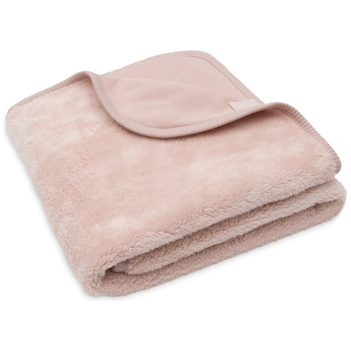 Jollein Babyfilt 75x100cm Basic Sherpa Silk Rose, bild 3