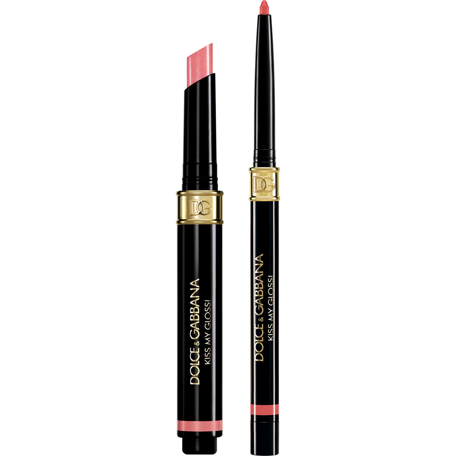 Dolce & Gabbana Kiss My Gloss! 4D Gloss Stick & Lip Liner Duo 01 Whisper 01 Whisper