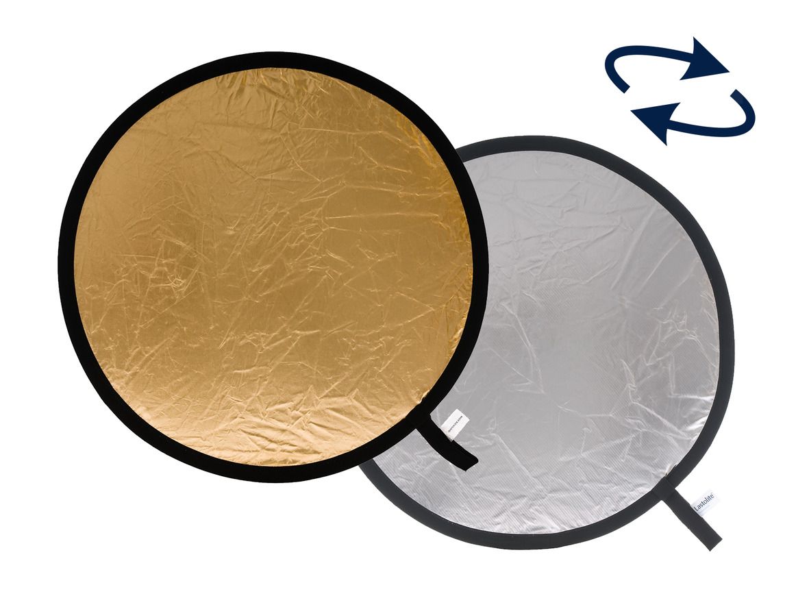 Manfrotto Lastolite L4834 Reflector, Silver/Gold 120cm