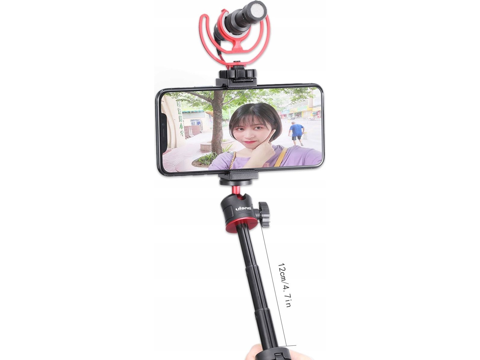 Ulanzi stativ Ulanzi stativ med 3D-huvud MT-08 för gimbal - vit