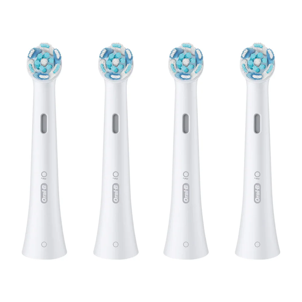 Oral-B iO Series Ultimate Cleaning tandborsthuvuden - Vita - 4-pack