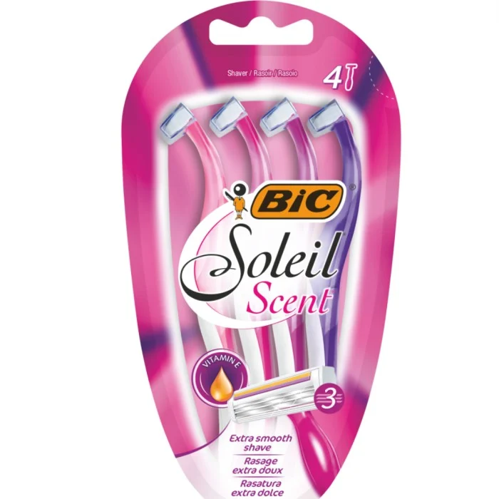 BIC Soleil Scent rakhyvlar 4 st