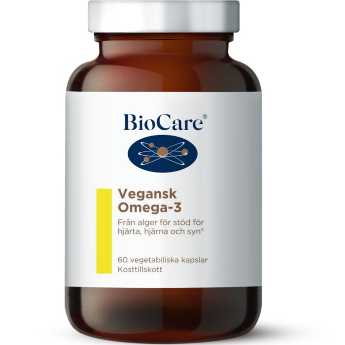 BioCare Vegansk Omega-3, 60 kapslar