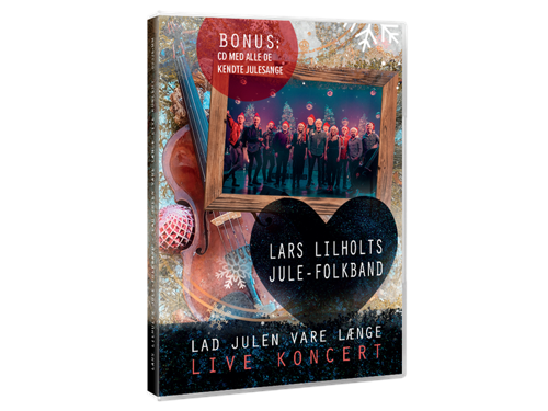 Lars Lilholts Jule-Folkband: LAD Julen Vare Længe - (DVD+CD), bild 2