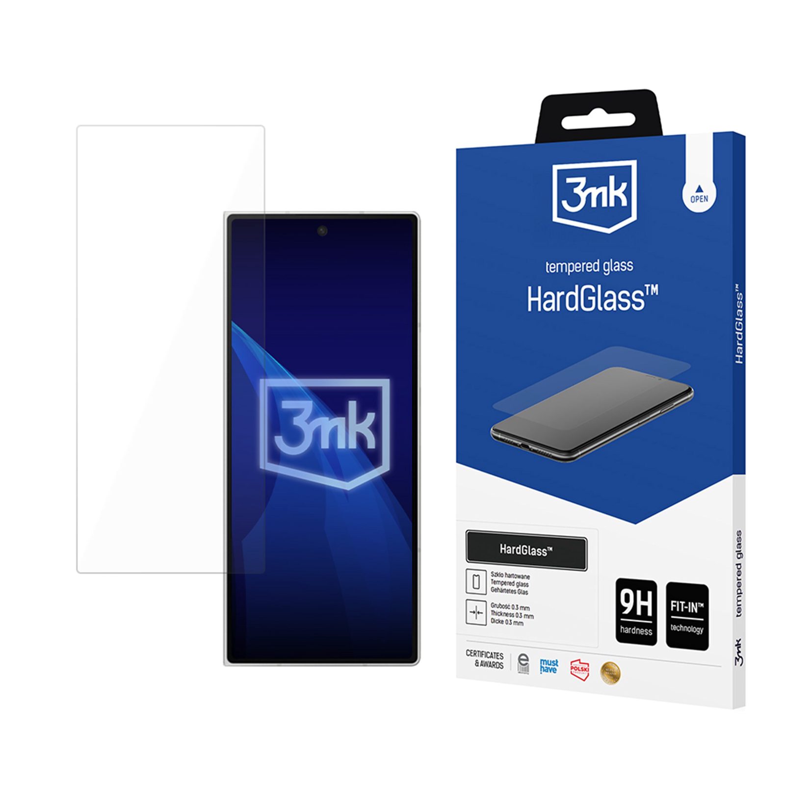 3mk HardGlass härdat glas till Samsung Galaxy Z Fold 8 Ultra