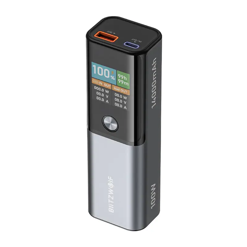 BlitzWolf BW-P23 100 W 14 000 mAh powerbank, bild 3