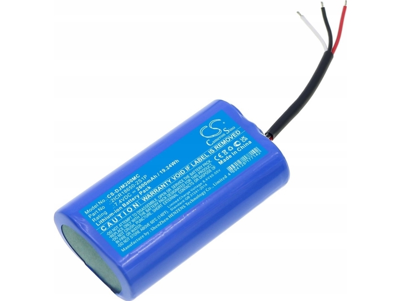 Cameron Sino batteri 2icr18650-2s1p för DJI Osmo Mobile 2 3 4 Mobile 3 4 / CS-DJM200MC, bild 5