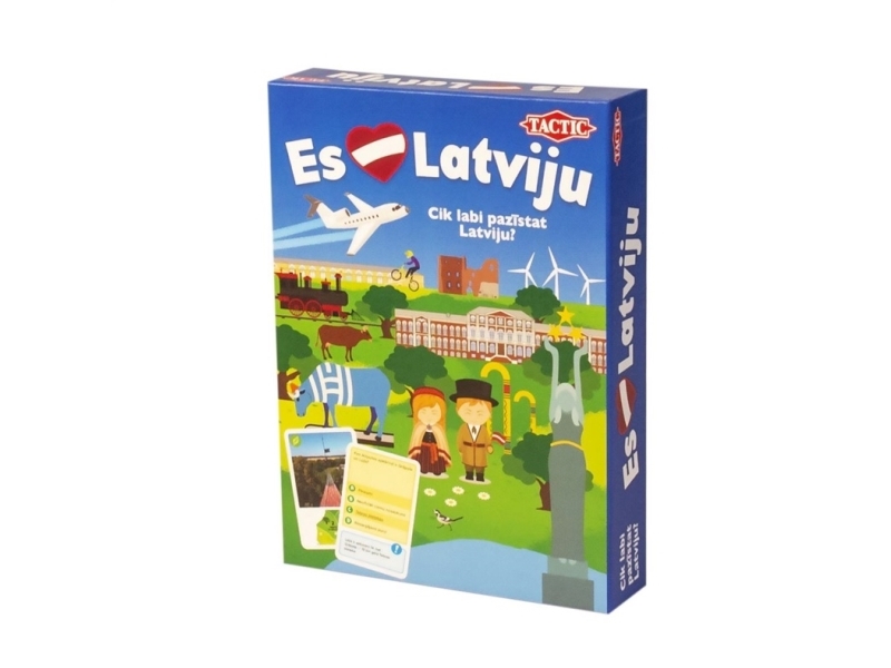 Tactic Table Game I Love Latvia