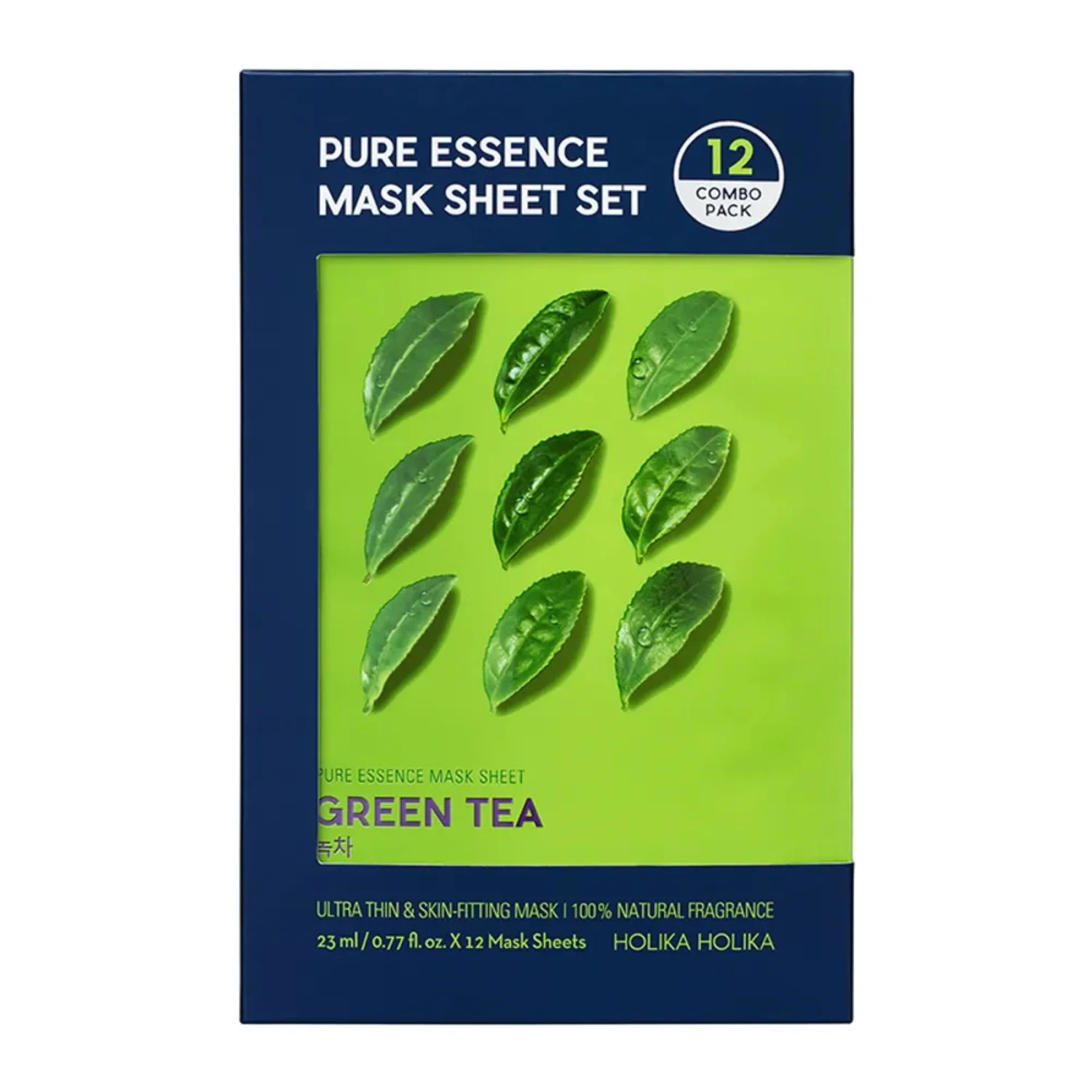 Holika Holika Pure Essence Mask Sheet Set 12 Combo Pack 276 ml