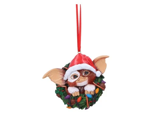 Gremlins Gizmo in Wreath Hanging Ornament 10cm, bild 2