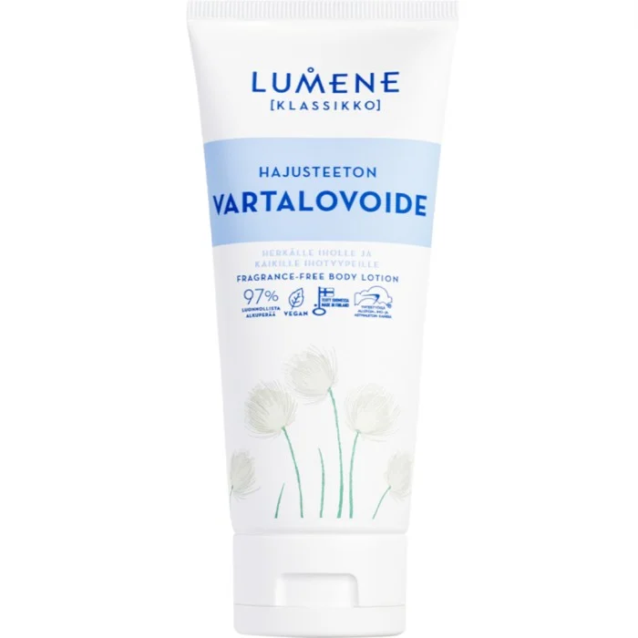 Lumene KLASSIKKO Fragrance-Free Body Lotion 200 ml