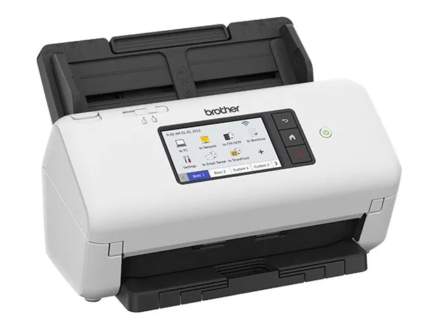 Brother ADS-4700W, 40 sid/min, duplex, 600x600 dpi, pekskärm, USB/LAN/WiFi, AirPrint Scan