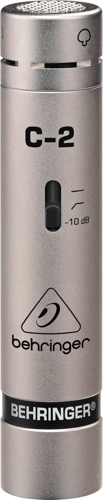 Behringer C-2, Scenmikrofon, -41 dB, 20 - 20000 hz, 75 O, Kardioid, Kabel