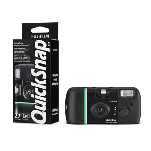 Fujifilm QuickSnap Black and White engångskamera