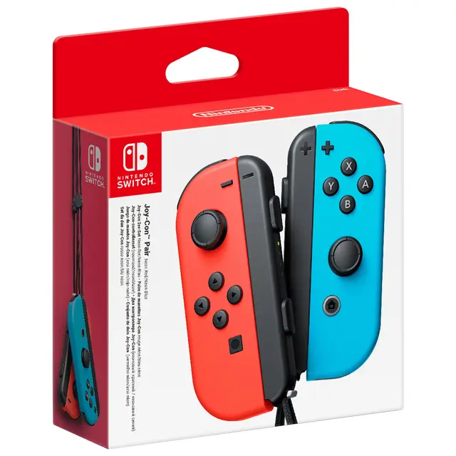 Nintendo Switch Joy-Con kontroller par (neonröd+blå)