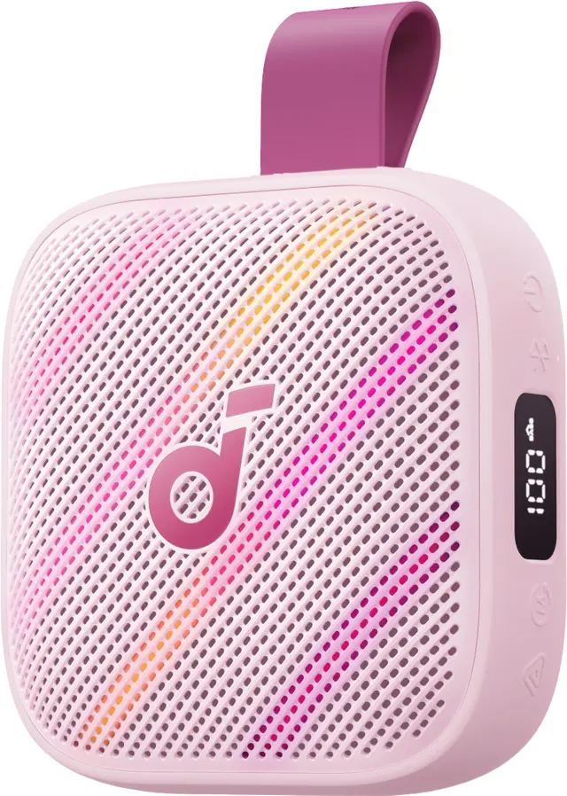 Soundcore Boom Go 3i bluetooth-högtalare (rosa)