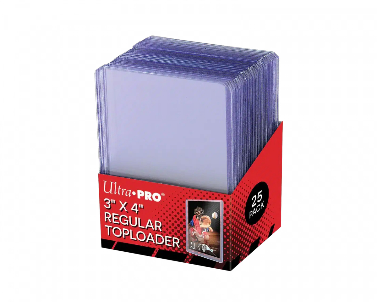 Ultra Pro 3" x 4" Toploader (25-pack)