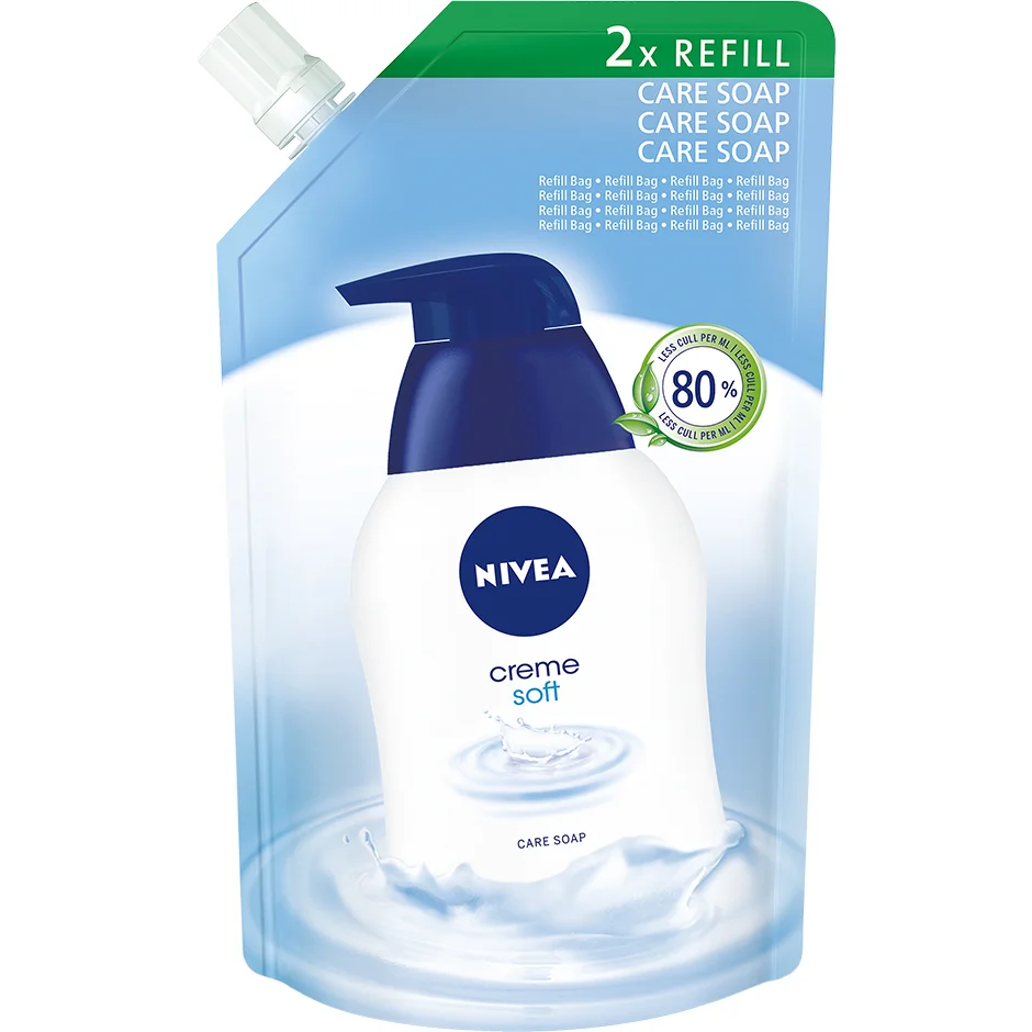 NIVEA Creme Soft Cream Soap Refill 500 ml - Refill