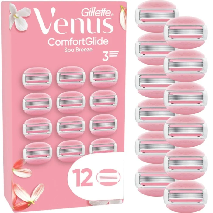 Gillette Venus ComfortGlide Spa Breeze Razor Blades 12 st, bild 3