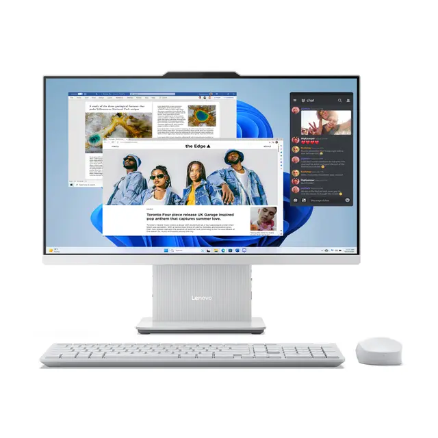 Lenovo IdeaCentre i5-13/16/1TB 27" AIO stationär dator
