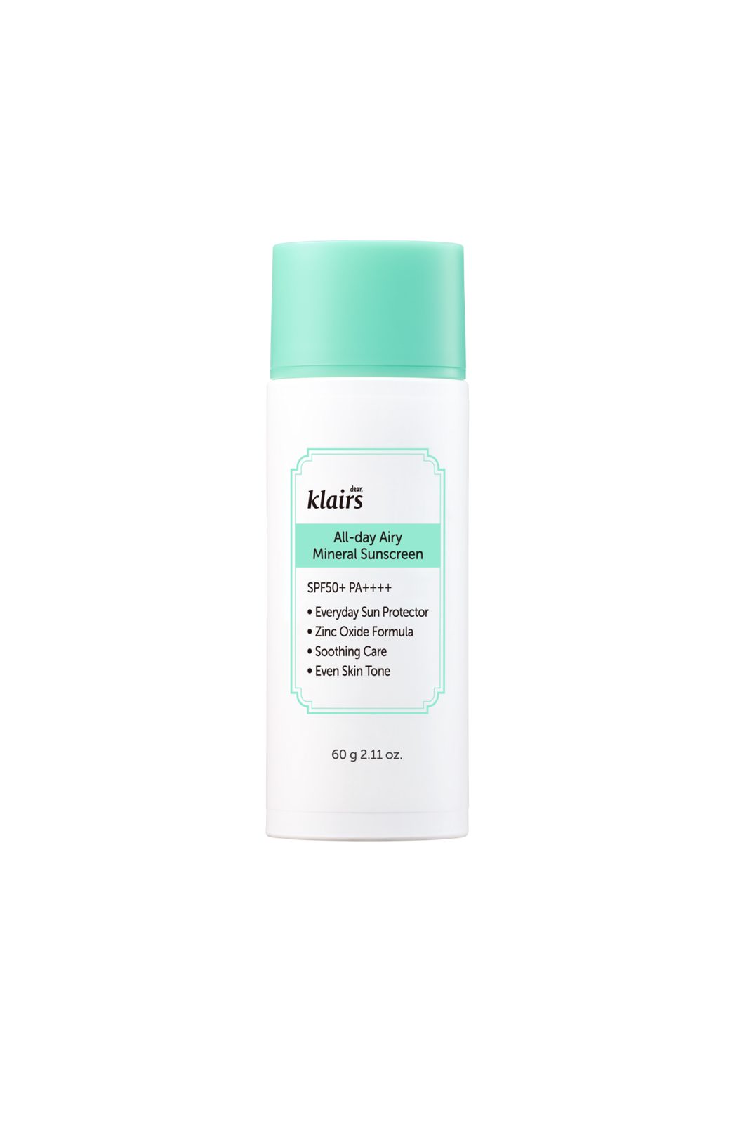 Klairs All-day Airy Mineral Sunscreen 60 g