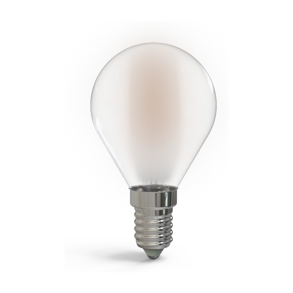 Kulz KLE14G450F E14 5W 450LM LED-lampa, Frostat glas