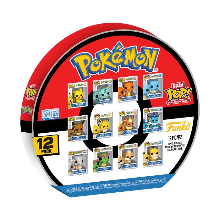 Funko Pop! - Bitty POP Collector Pack Pokemon 12-Pack (88984), bild 4
