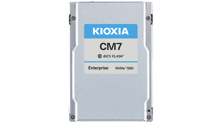 3,84 TB Kioxia CM7-R Enterprise SSD Read Intensive, 2.5" U.3, TLC, NVMe Gen5 x4, SIE (Sanitize Instant Erase), bild 3