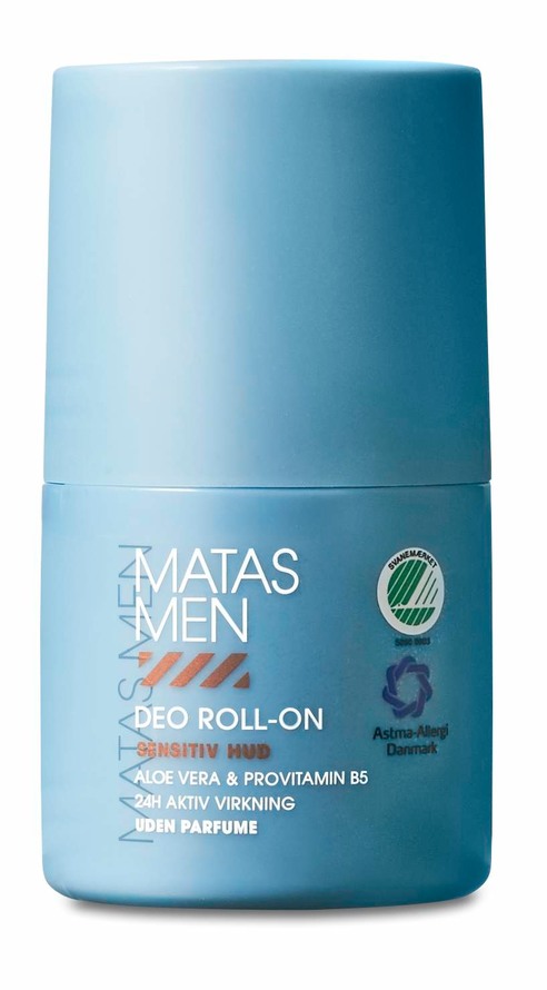 Matas Striber Men Deodorant Roll On Fragrance Free 50 ml 50 ml