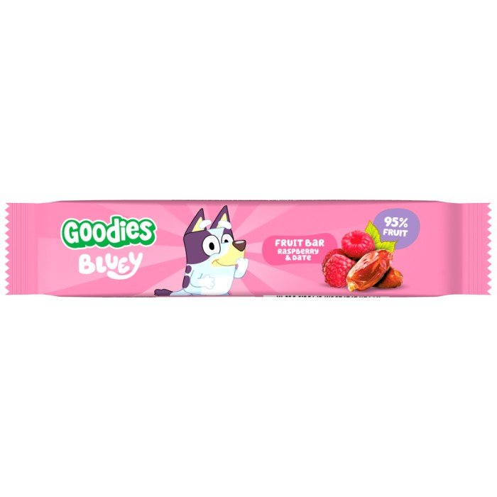 GOODIES Barnsnacks Fruit Bar Raspb/Date, 20 g