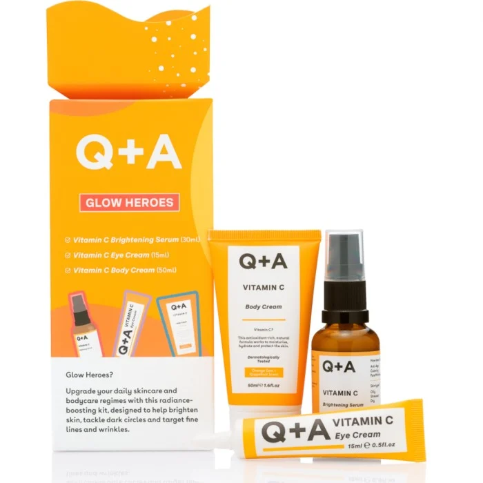 Q+A Glow Heroes Gift Set