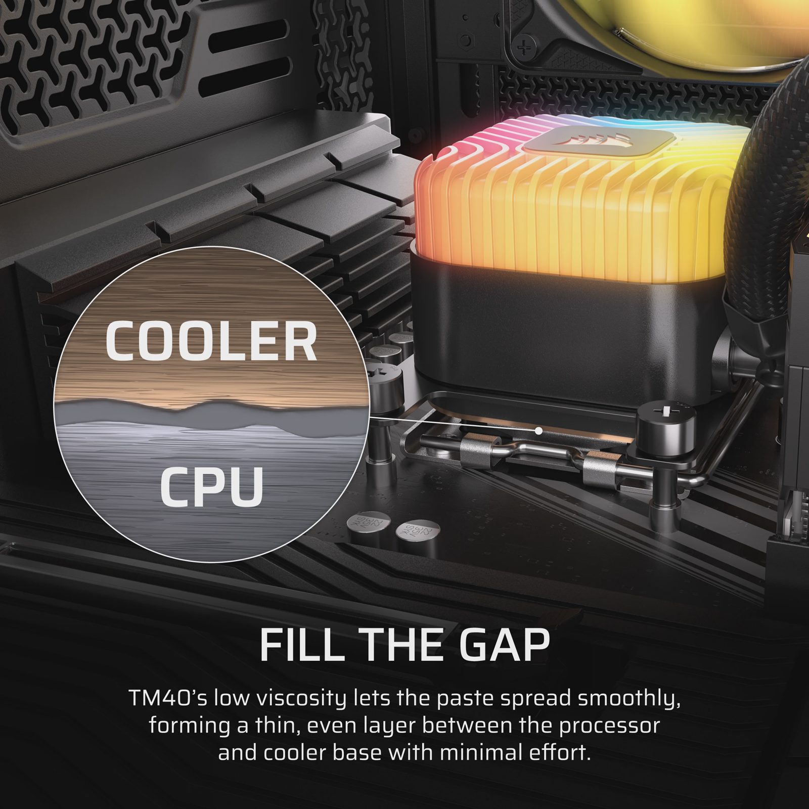 Corsair TM40 Performance Thermal Paste 3g, bild 4