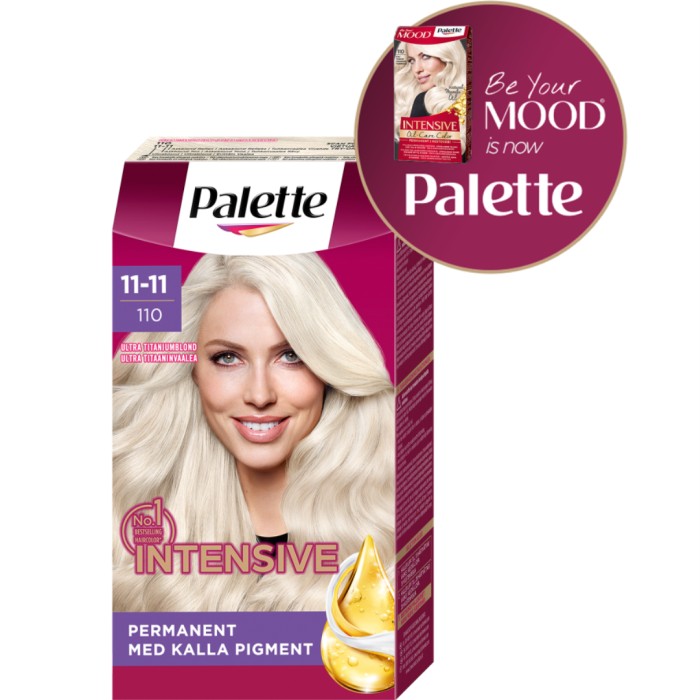 Palette Intensive Creme Coloration 11-11 Ultra Titanium Blonde, bild 3