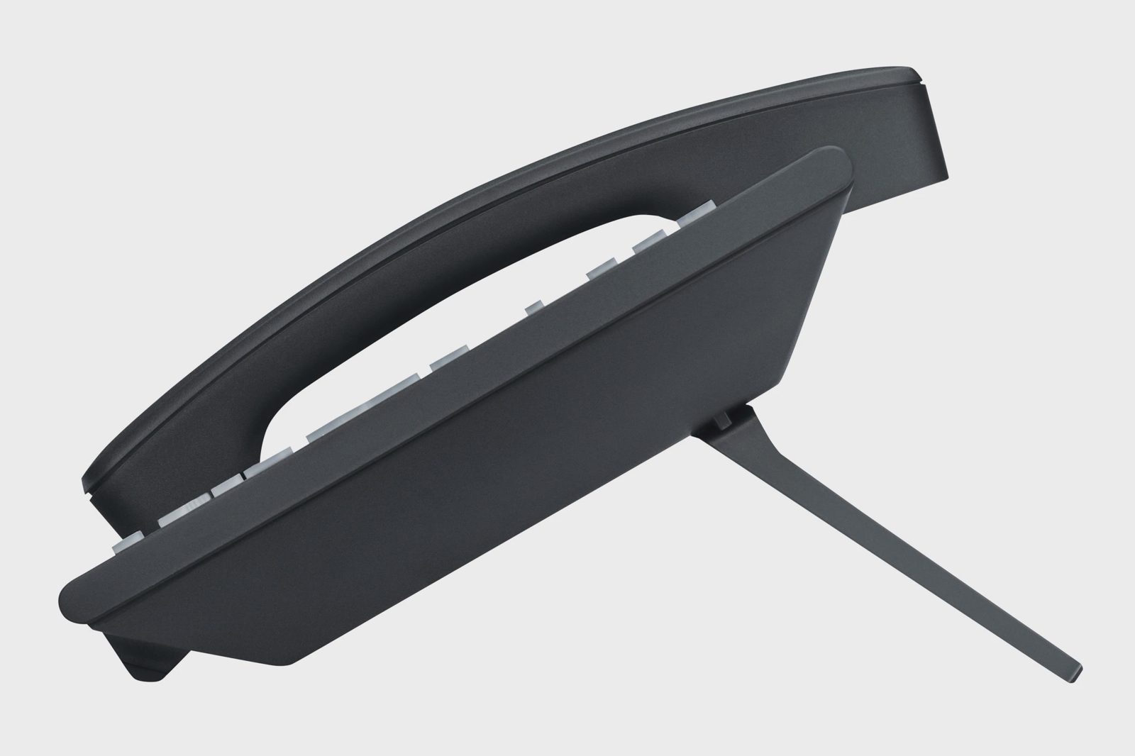 Auerswald COMfortel D-210 - VoIP-telefon med nummerpresentation - 3-riktad samtalsförmåg - SIP, RTP, SRTP, SIPS, RTCP - svart, bild 4