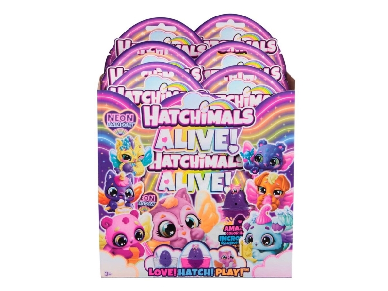 Hatchimals Alive Neon Rainbow