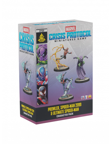 Marvel Crisis Protocol Prowler, Spider-Man 2099 & Ultimate Spider-Man