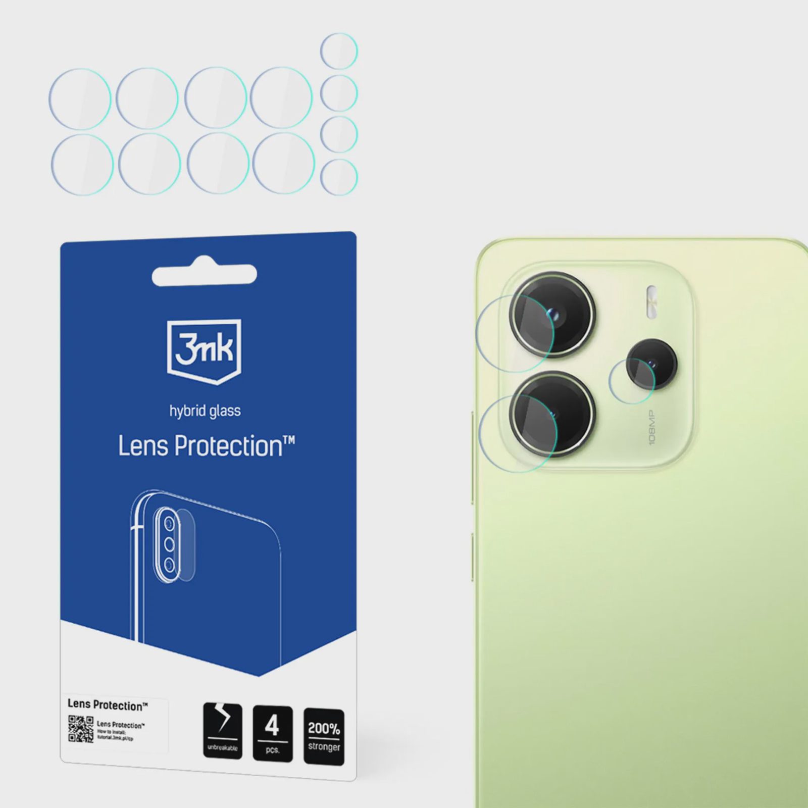 3mk skärmskydd för Xiaomi Redmi Note 14 4G
