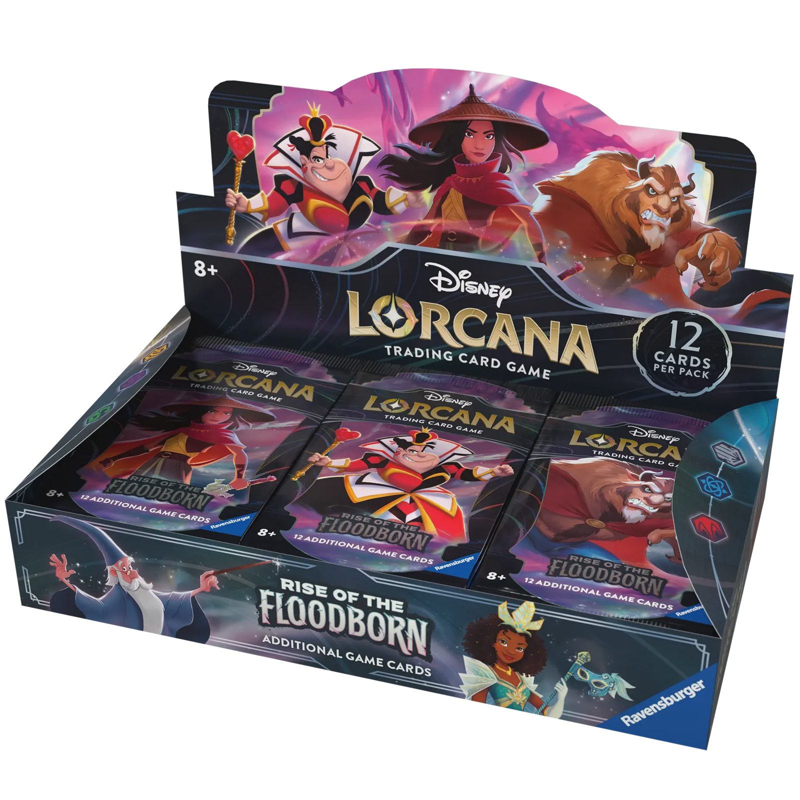 Disney Lorcana TCG: Rise of the Floodborn Booster Box (24 packs)