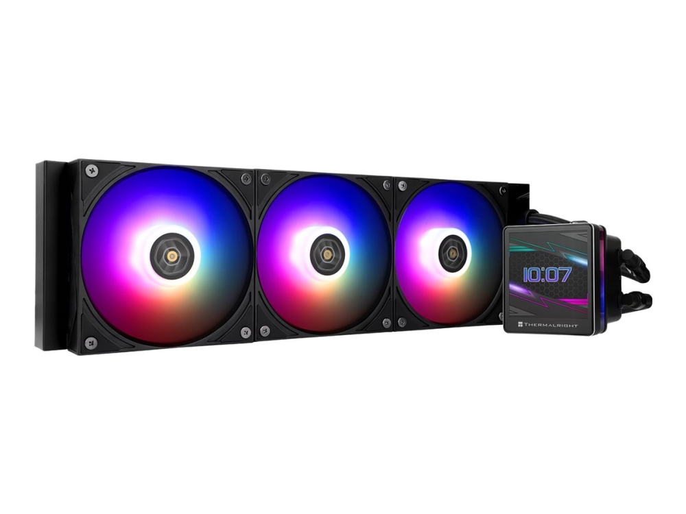 Thermalright Grand Vision 360 ARGB CPU vätskekylare (3 fläktar, svart)