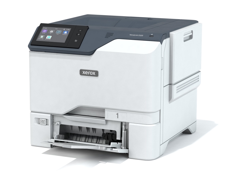 Xerox VersaLink C620V/DN - Skrivare - färg - Duplex - laser - A4/Legal - 1200 x 1200 dpi - upp till 50 sidor/minut (mono)/ upp till 50 sidor/minut (färg) - kapacitet: 650 ark - Gigabit LAN, USB 2.0, NFC, USB-värd - Green World Alliance returprogram