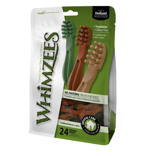 Whimzees - Chewing bone toothbrush 400gr S 24 pcs - (380841)