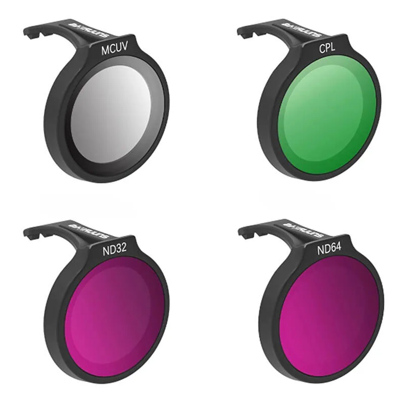 Sunnylife set of four filters for DJI Neo MCUV+CPL+ND32+ND64, bild 4