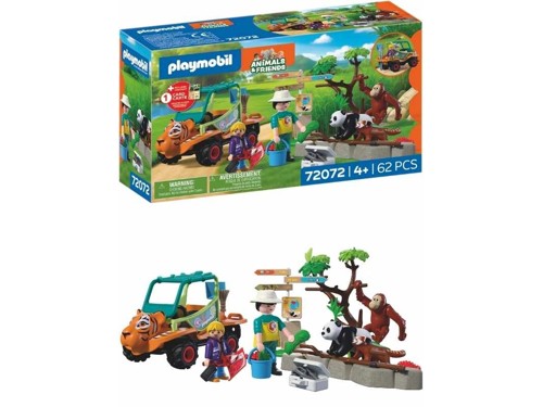 PLAYMOBIL - Zoo: Zookeeper with Vehicle (72072), bild 2