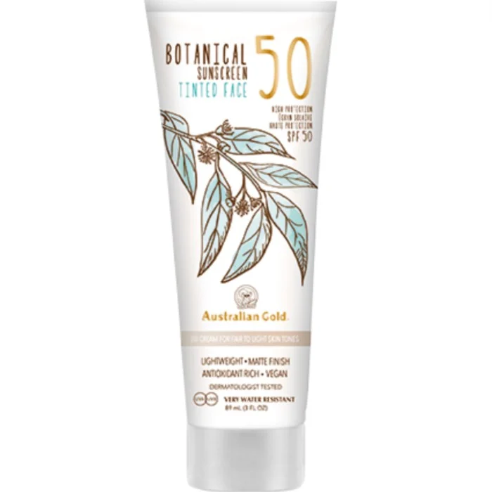 Australian Gold Botanical SPF 50 Botanical Tinted Face Light Light