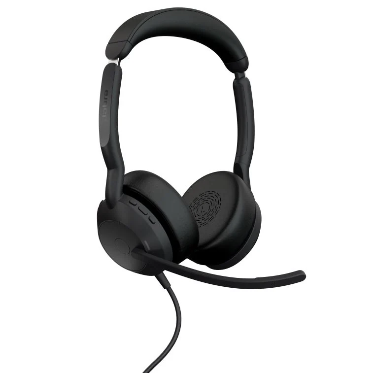 Jabra Evolve2 50 USB-C/USB-A Microsoft Teams Stereo Svart